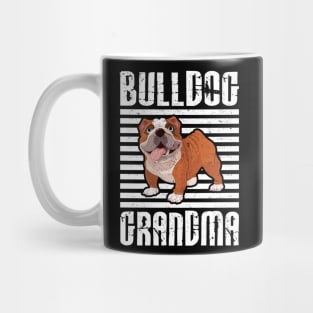 Bulldog Grandma Proud Dogs Mug